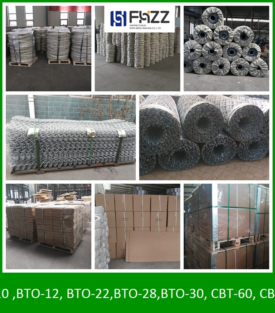 Welded Razor Wire Mesh Is Used in Airports and Military Bases