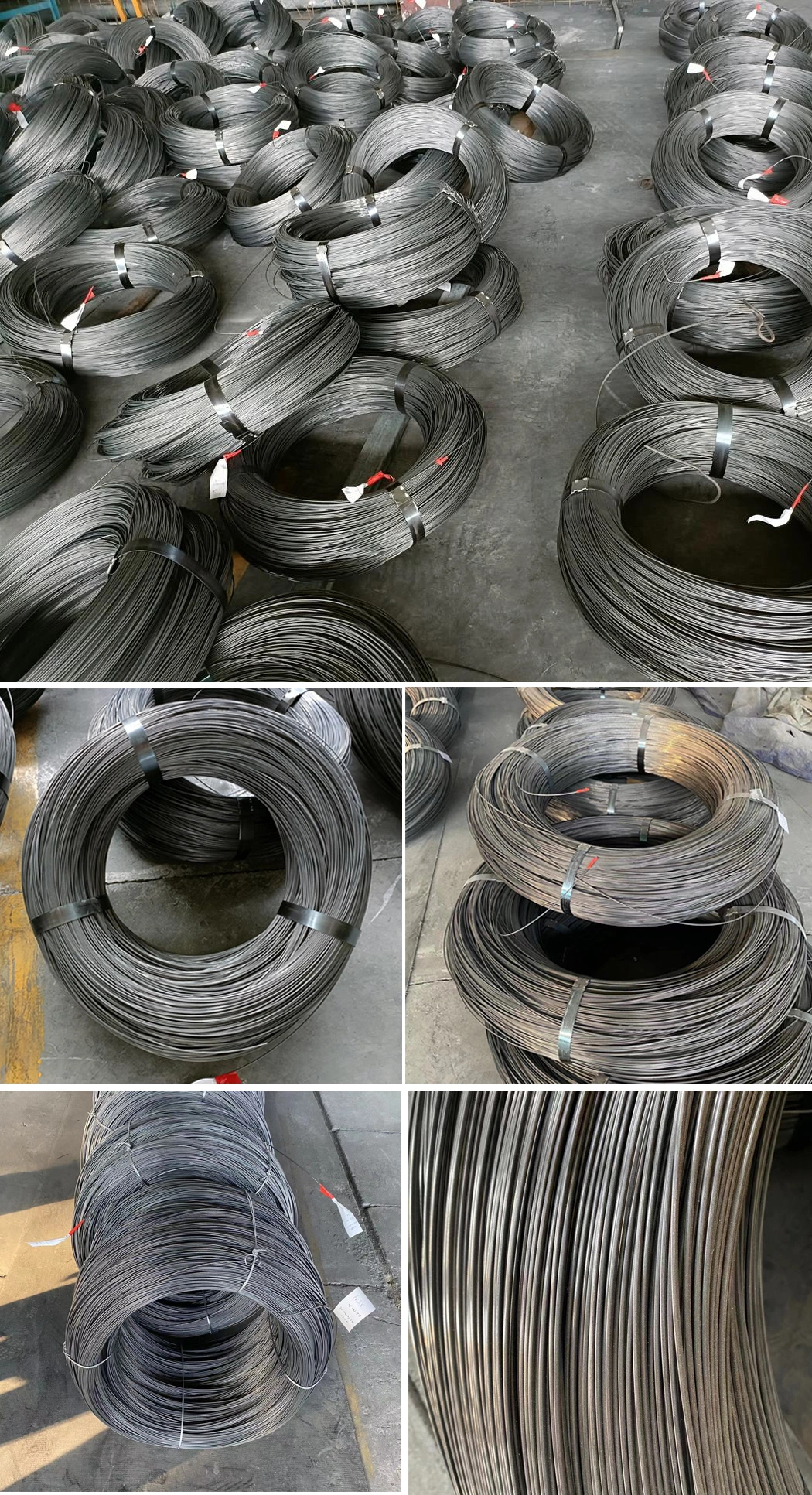 High Quality Binding Flat Type Metals Alloys Flat Wire Steel Hot DIP-Galvanised Galvanized Steel Iron Wire