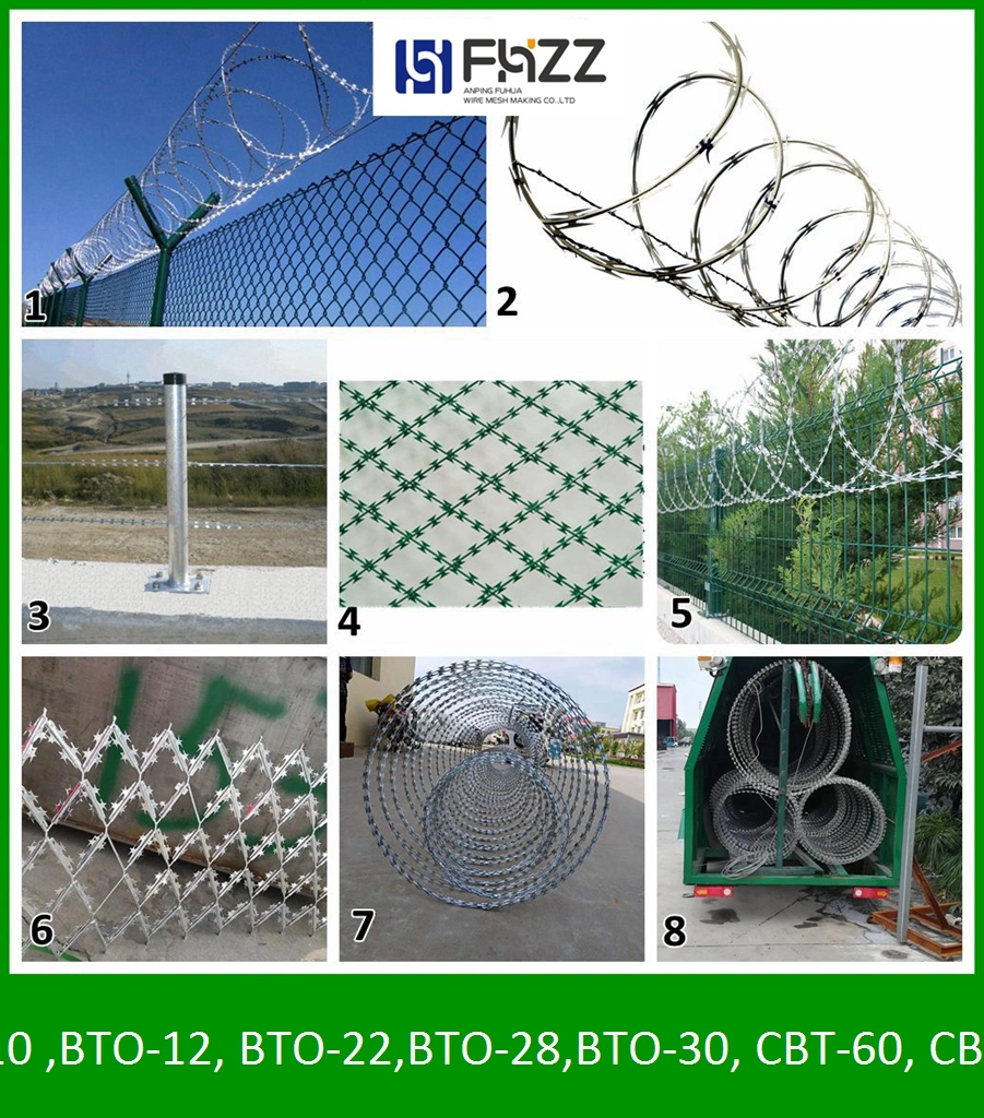 Military Security Mobile Razor Barbed Wire