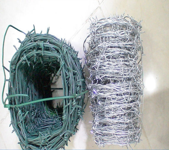 Barbed Wire Right off The Border Wall to Protect Homes