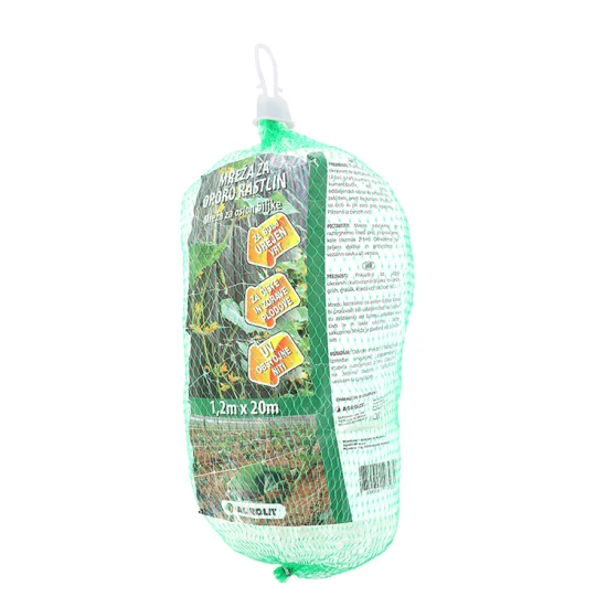 Support de plante en plastique PP filet d'escalade jardin fixer le filet de treillis pour l'agriculture de concombre de haricot