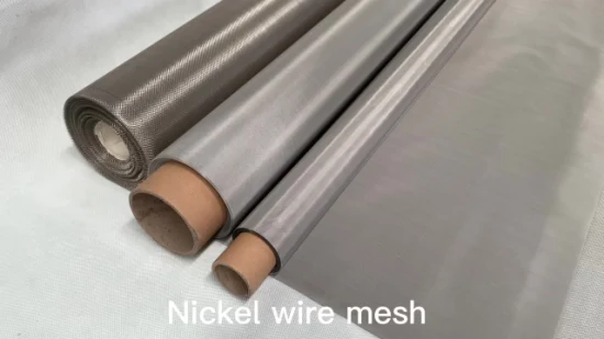 Anode de batterie Pure Ni N4 N6 10-325 Mesh Nickel Wire Mesh