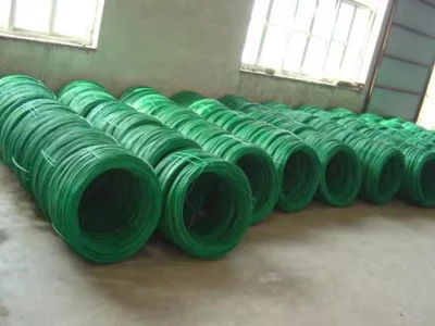 Fil de fer enduit de PVC à bas prix de haute qualité en Chine